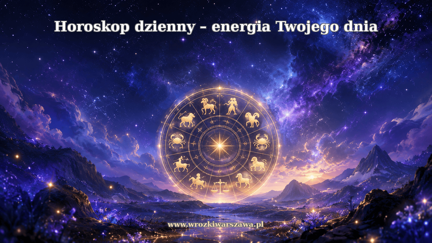 Horoskop dzienny dla 12 znaków zodiaku – astrologia i energia dnia